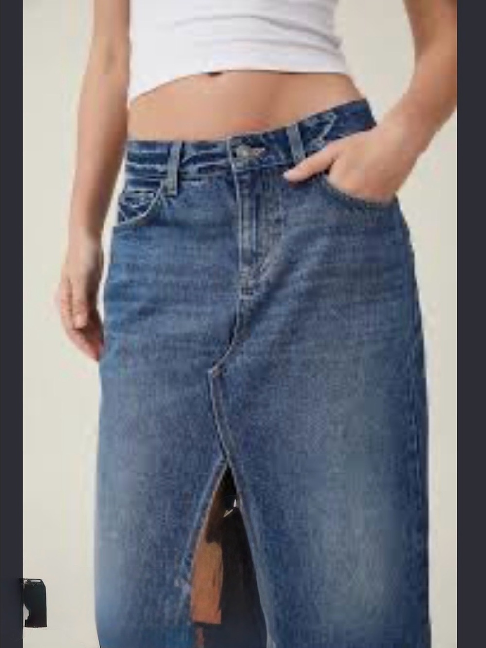 Cotton On | Bailey Denim Maxi Denim Skirt Size 4